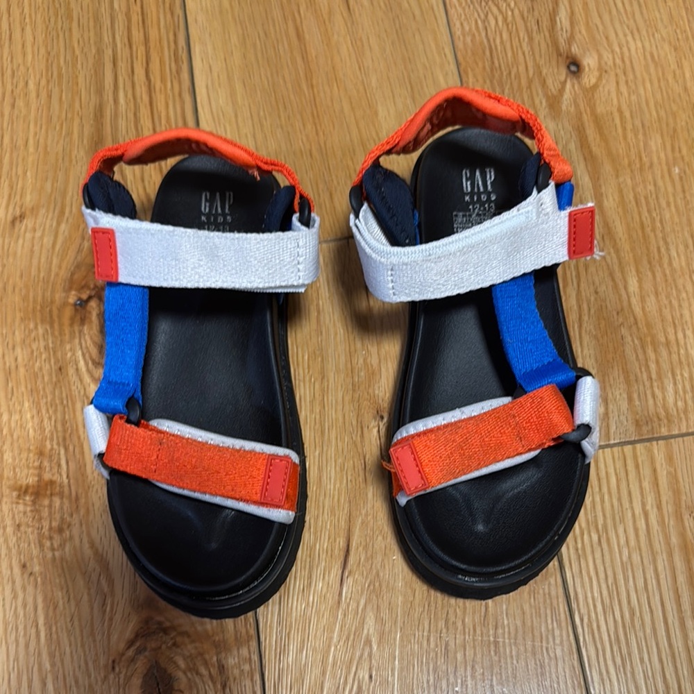GAP Red and Blue Sporty Sandals